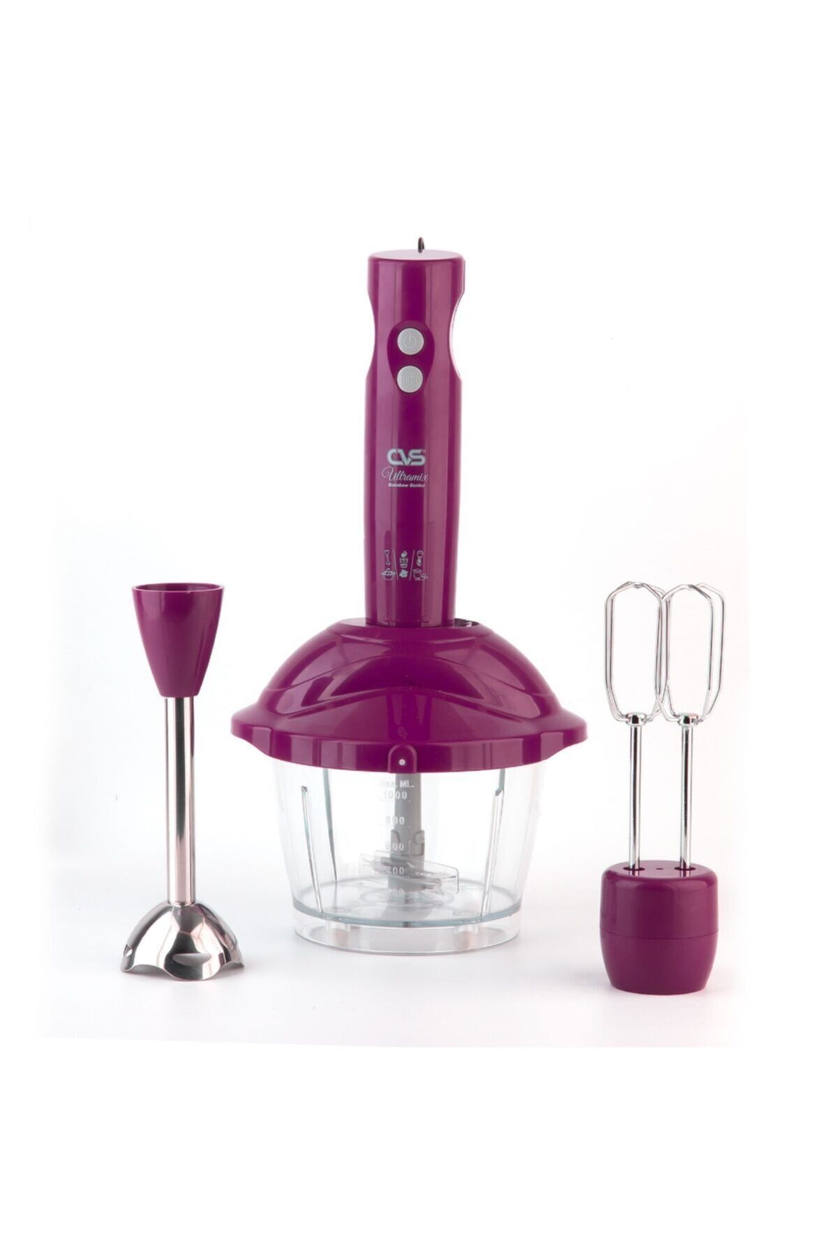 Dn 1299 Ultramix Rainbow 3 Lü Blender Seti Mor - Tek Ebat