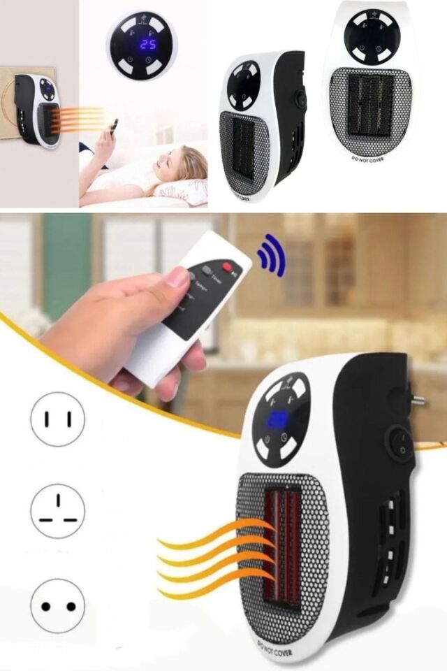 Profesyonel Güvenlik Kulübesi Depo Dükkan Ev Oda Için Kullanışlı Isıtma Sobası Radyatör Isıtıcı 500w