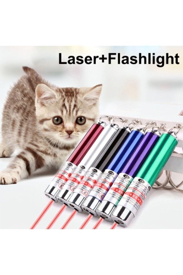 Kedi Lazeri Kırmızı Lazer Anahtarlık