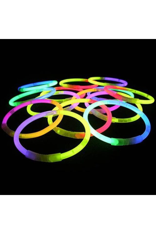 Fosforlu Çubuk , Karanlıkta Parlayan Neon Çubuk , Parti Çubuğu (50 ADET) Koza Gift