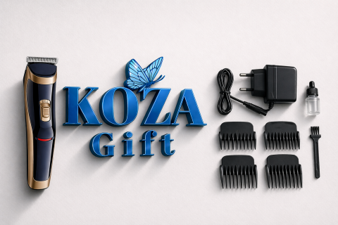 Daylong Gm-6005 4 Başlıklı Kablosuz Kuru Saç-Sakal Çok Amaçlı Tıraş Makinesi