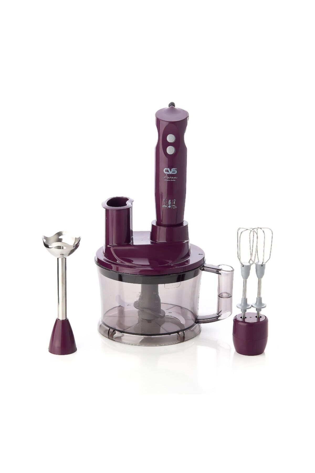 Aurum Rainbow Full Blender Set - Dn 1300 MOR - Tek Ebat
