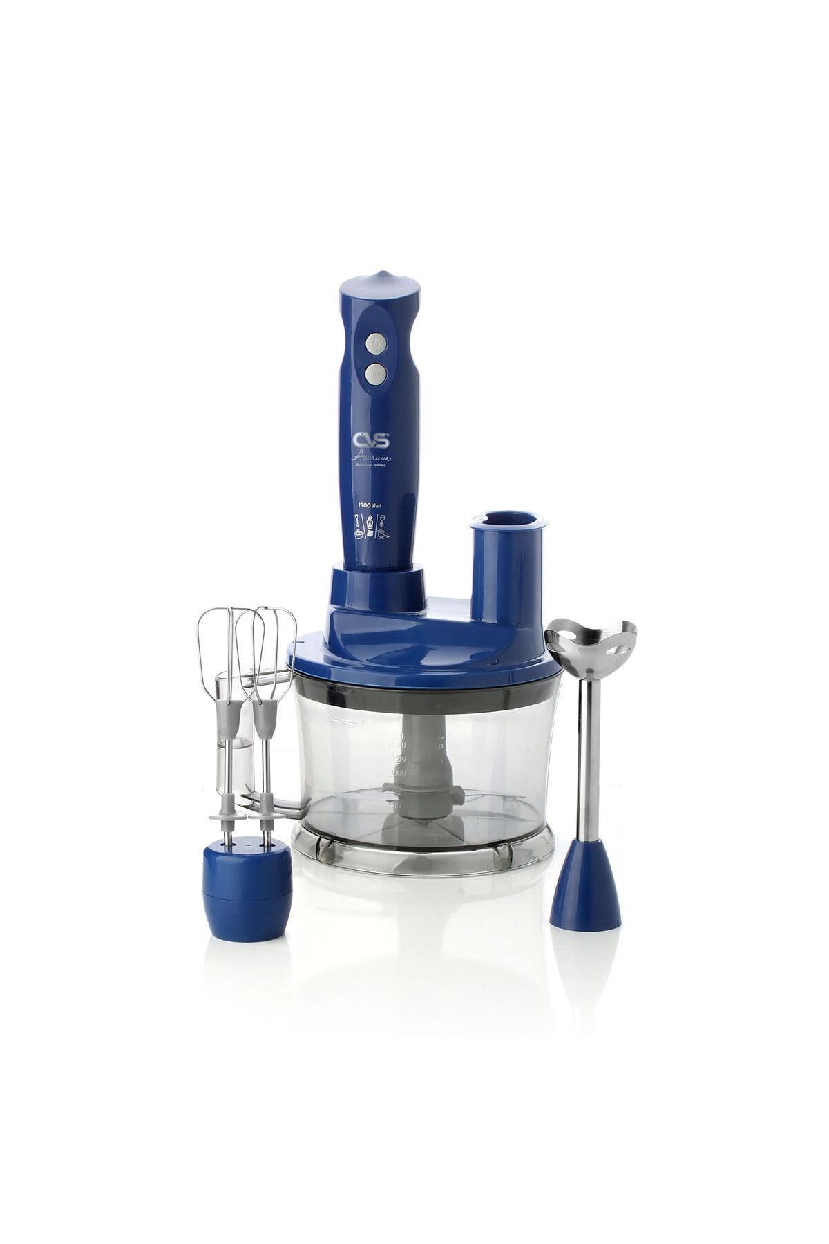 Aurum Rainbow Full Blender Set - Dn 1300 MAVİ - Tek Ebat