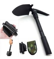 Portatif Pusulalı Kamp Seti (Kazma+Kürek+Testere)