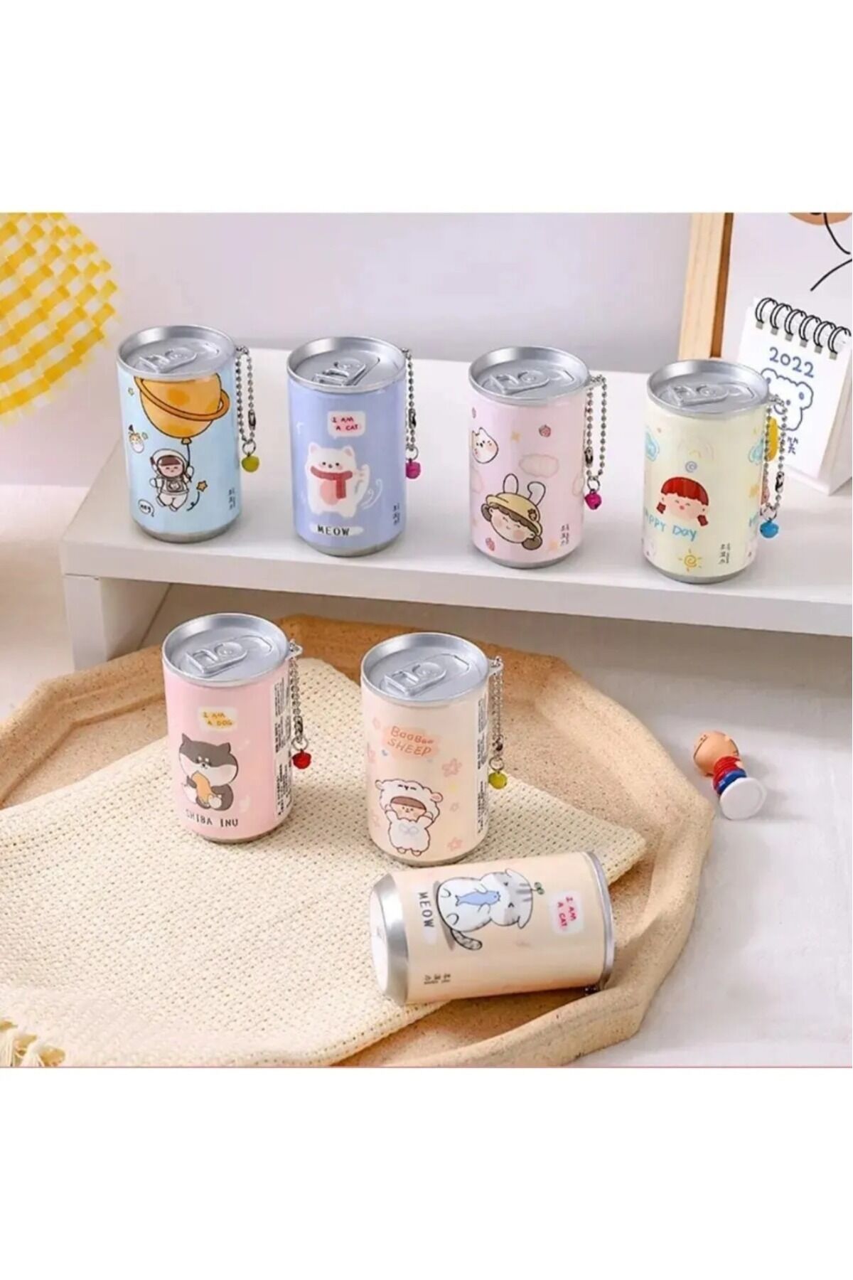 Kola Kutu Şekilli Islak Mendil 30'lu Anahtarlık Mini Cep Boyutu Tek Ebat