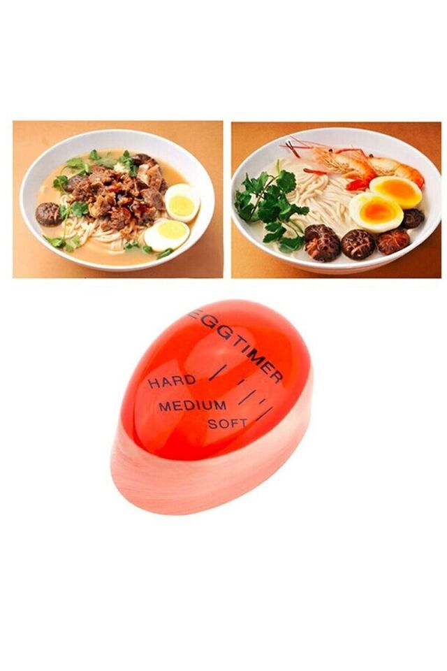 Renk Değiştiren Yumurta Zamanlayıcı Yumurta Haşlama Derecesi Dublör Yumurta Pişirme Aleti Egg Timer