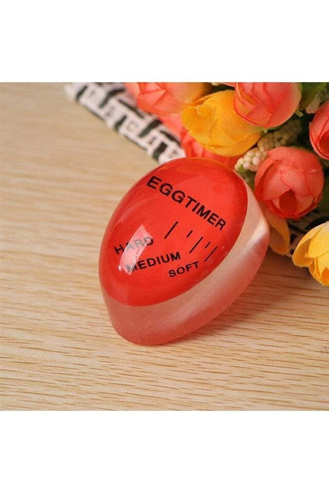 Renk Değiştiren Yumurta Zamanlayıcı Yumurta Haşlama Derecesi Dublör Yumurta Pişirme Aleti Egg Timer