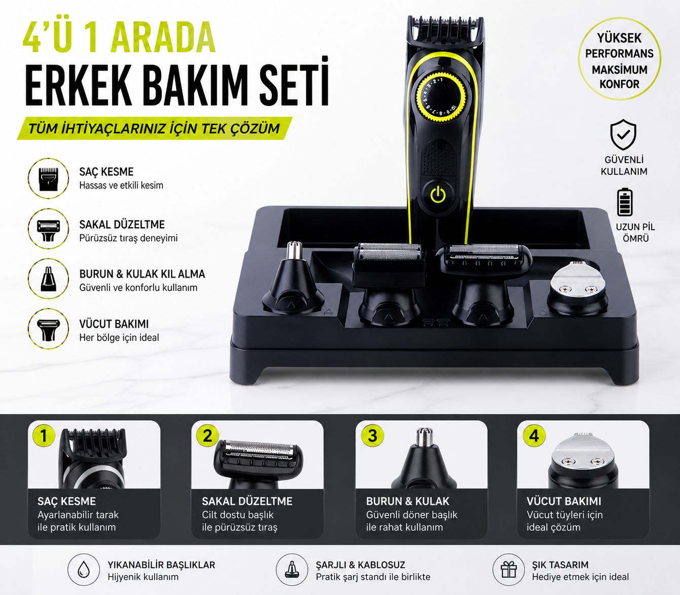 Cvs Dn 7504 Erkek Bakım seti