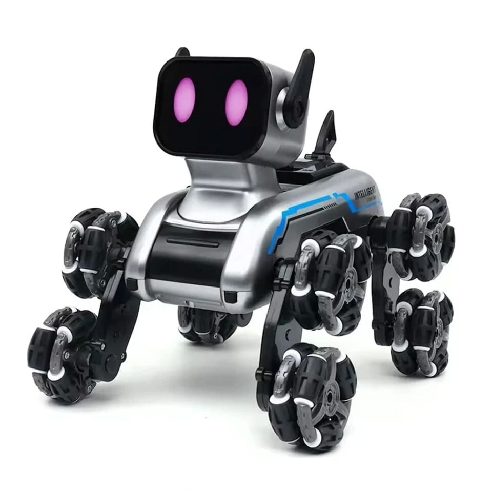 Robot köpek Şarjlı el ve bilek kumandalı