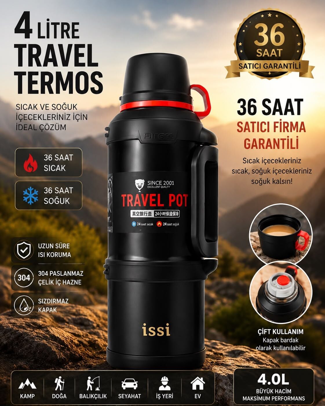 4 LT TRAVEL TERMOS