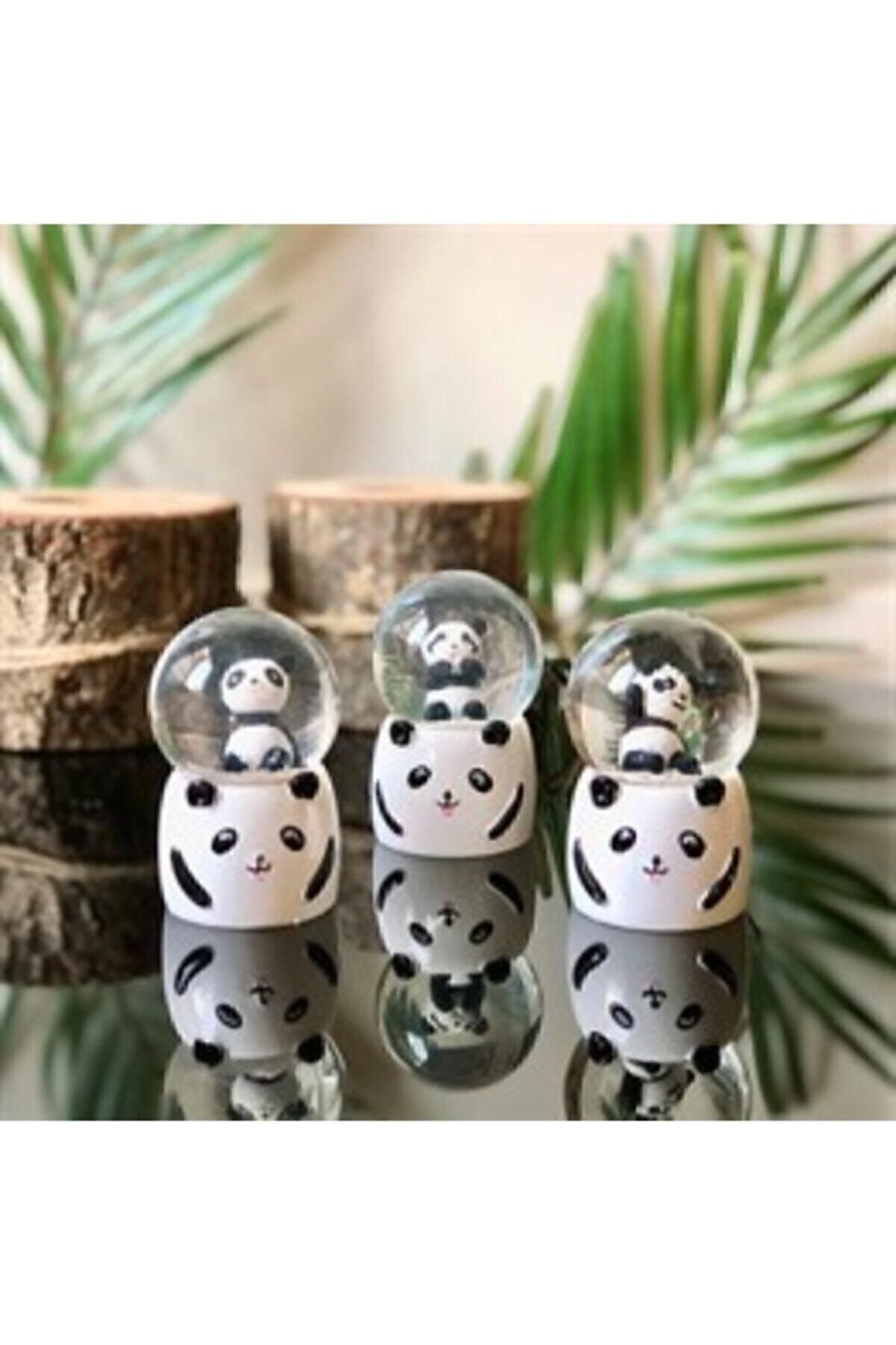 Panda Mini Işıklı Kar Küresi