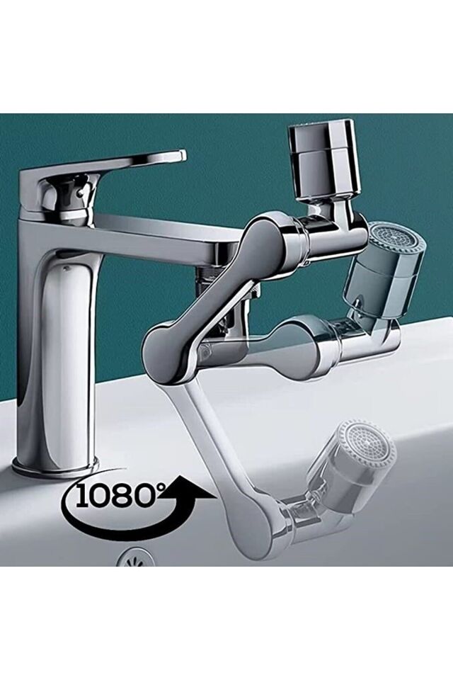 1080 Derece Dönen Musluk Ucu Musluk Başı