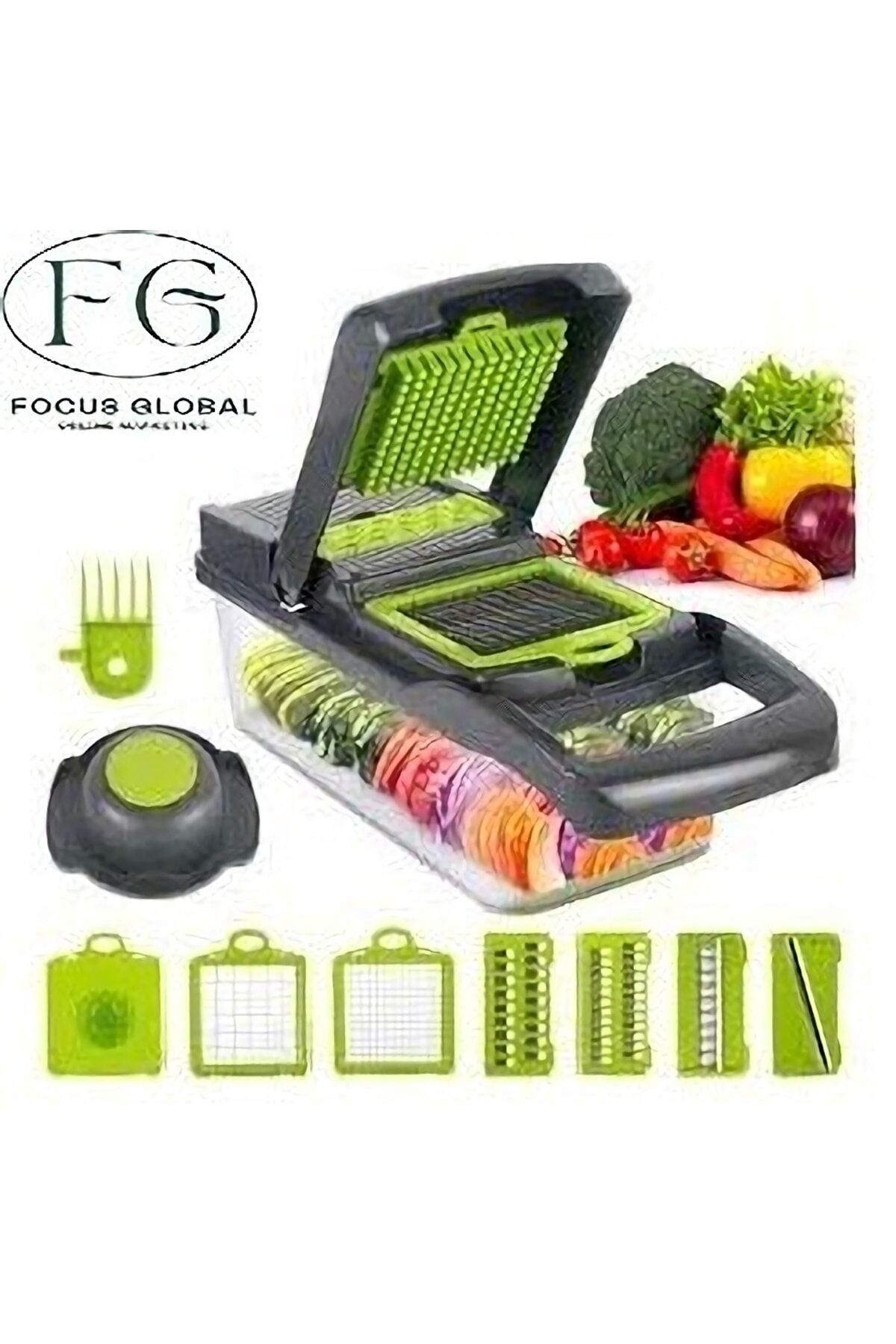 Nicer Dicer Cutter Plus Pratik Sebze Doğrayıcı Rende Practical Vegetable Slicer Sebze Dilimleyici