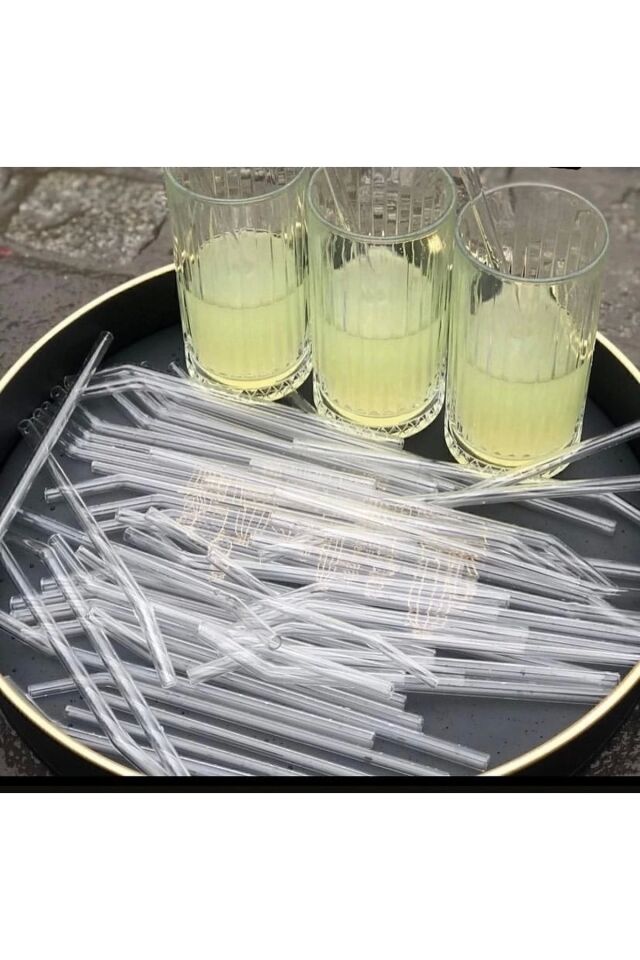 6'lı Cam Pipet ŞEFFAF - Tek Ebat