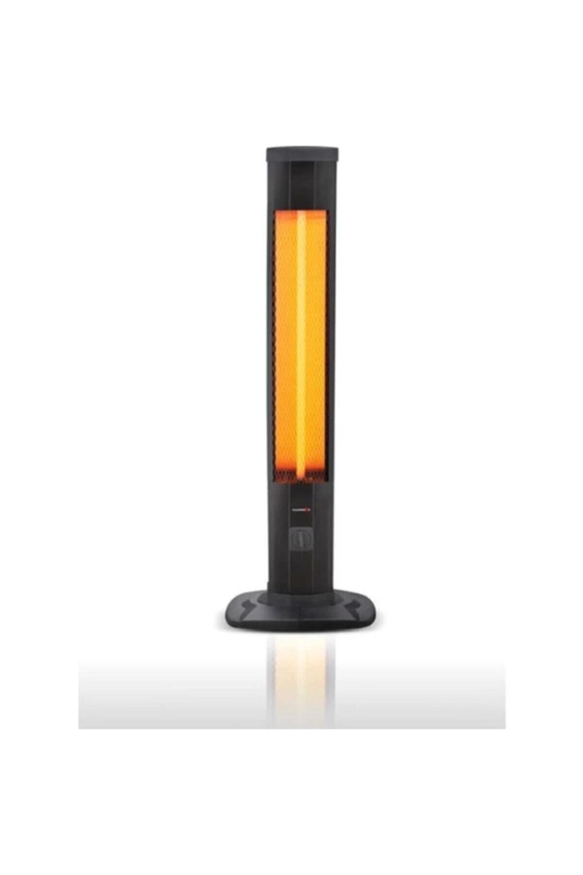 Marsstar 2000w Siyah Dikey Elektrikli Isıtıcı Ms-07 Siyah - Tek Ebat
