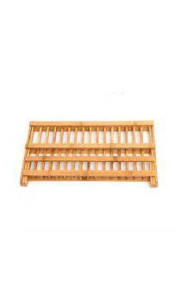 Bambu Bulaşık Sepeti Bambu Tabaklık Bulaşıklık 42 Cm Bambu Bulaşık Sepeti Bambu Tabaklık koza gift No Color - Tek Ebat - 32 x 32