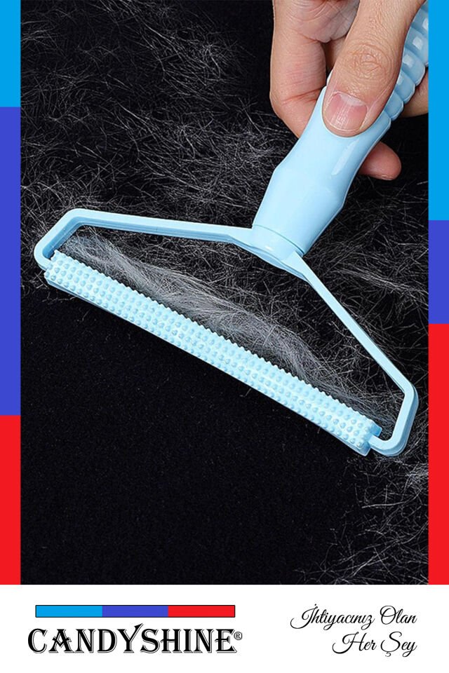 Çift Taraflı Elbise Tiftik Ve Tüy Toparlayıcı Kazak Hırka Halı Plastik Kumaş Tüy Alma