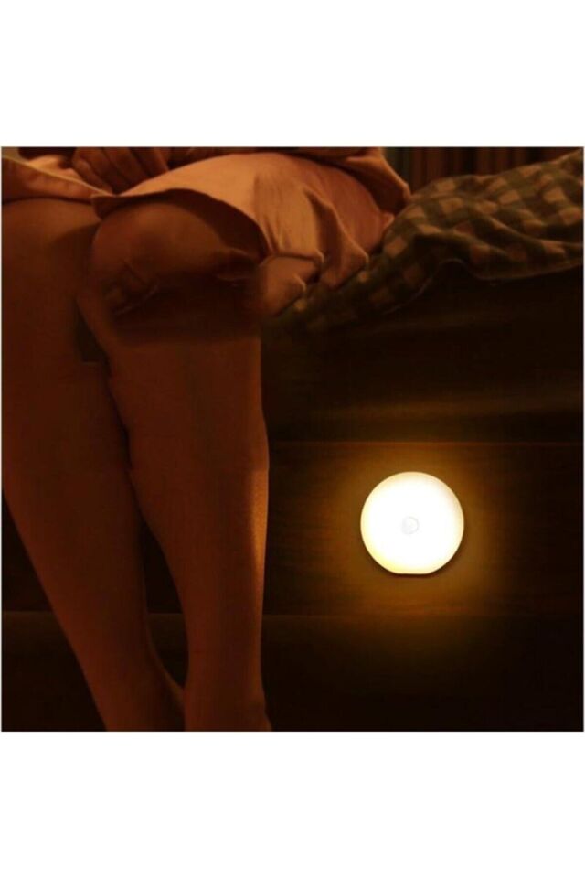 Mıknatıslı Şarjlı Sensörlü Led Kabin Dolap Içi Aydınlatma Gece Lambası