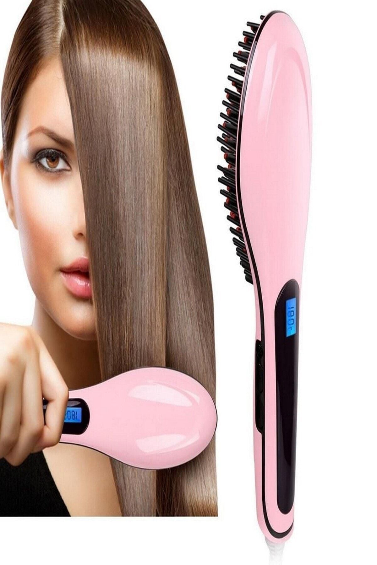 Orijinal Elektrikli Saç Düzleştirici Tarak Fast Hair Straightener
