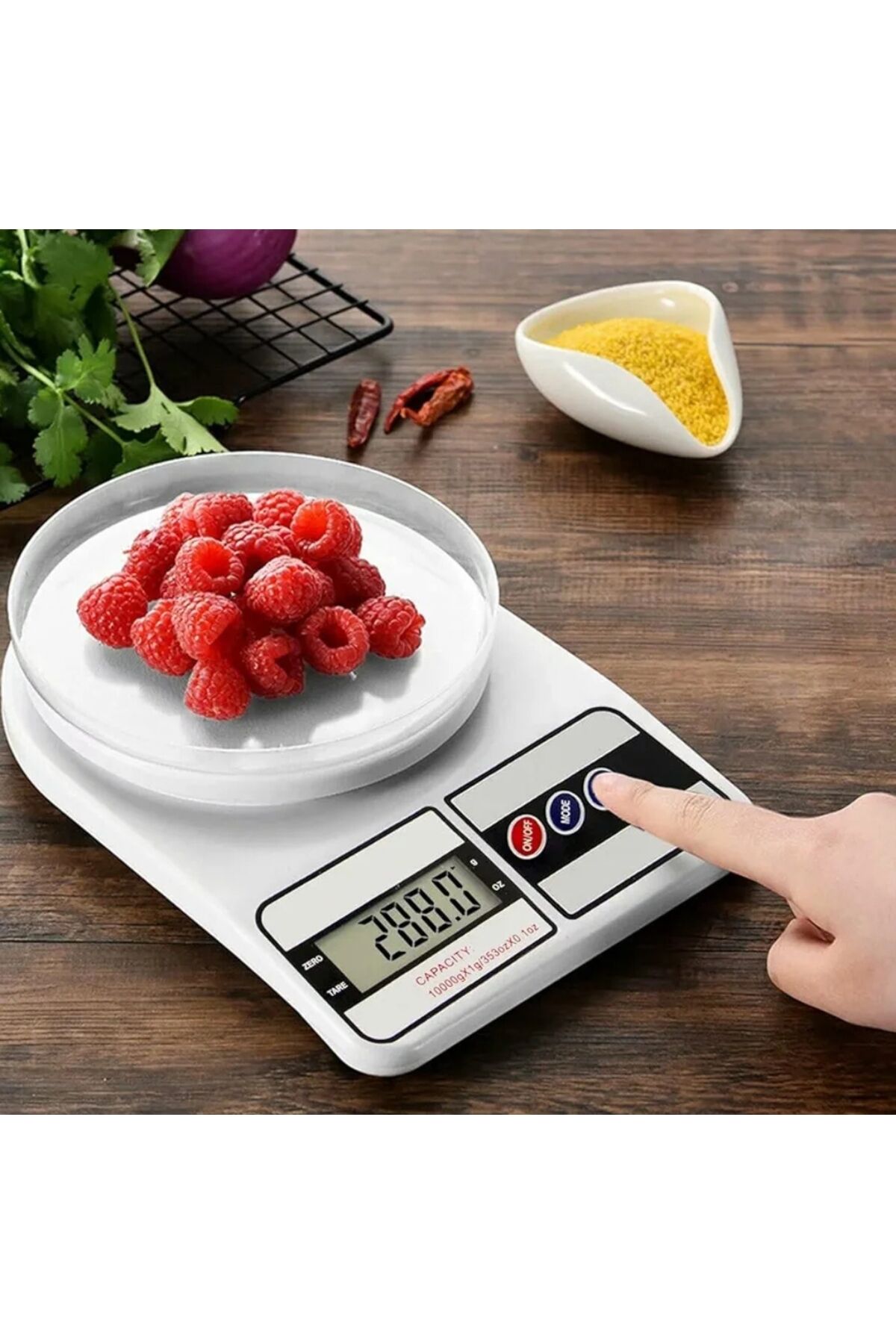 Kitchen Scale Mutfak Tartısı-dijital Hassas Mutfak Terazisi- Küçük Tartı- Terazi Tek Ebat