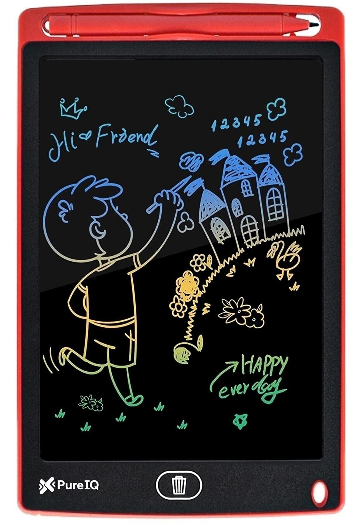 Yeşil Hediyelik Writing Tablet Lcd Inç Dijital Kalemli Çizim Yazı Tahtası Grafik Y