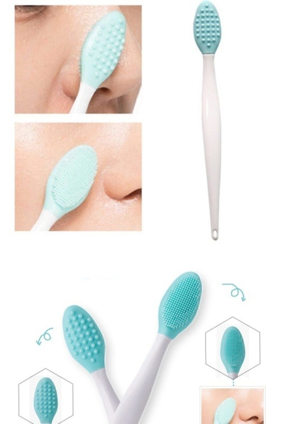 Burun Siyah Nokta Temizleyici Dudak Peeling Fırçası