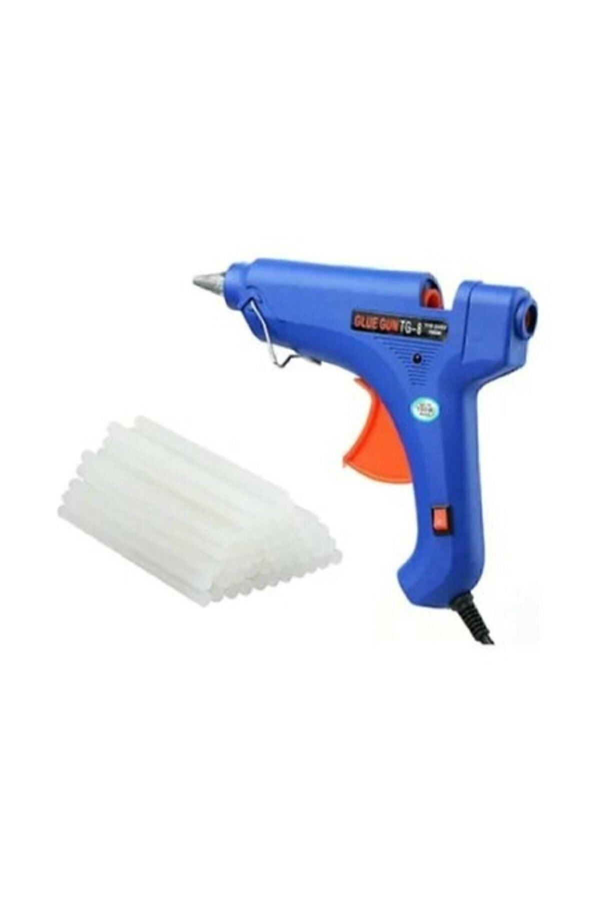 Silikon Tabancası 20 Watt + 10 Adet Ince Silikon