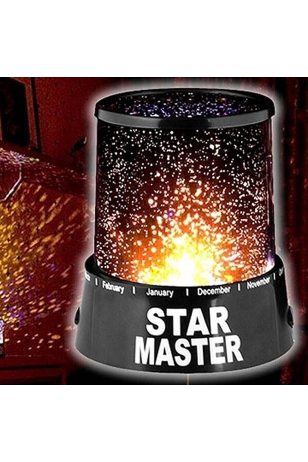 Star Master Projeksiyonlu Gece Lambası mor - Tek Ebat