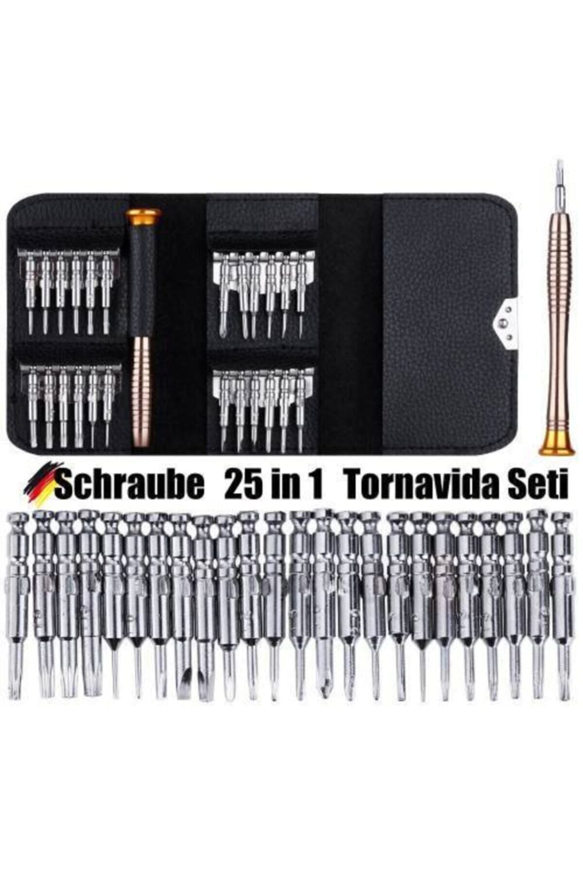 25 In 1 Mini Saatçi Tornavida Seti - Apple,macbook,cep Telefonu,tablet,laptop Tornavidası Glrshop