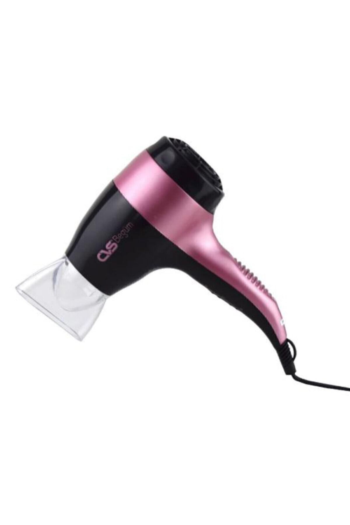 Begüm 1250 Watt Saç Kurutma Makinesi Siyah - Pembe - Tek Ebat