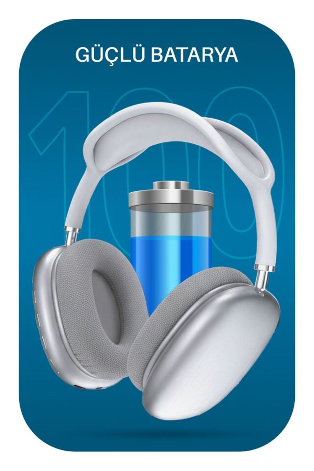 2210 Kablosuz Bluetooth Kulak Üstü Kulaklık / Ayarlanabilir Kafa Bandı / Mikrofon / Aux