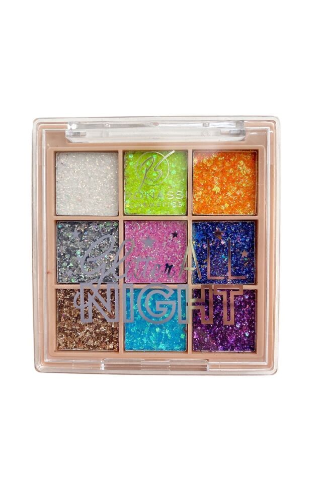 6’lu Glitter Far Paleti Simli Işıltılı Glrshop 1 - Tek Ebat