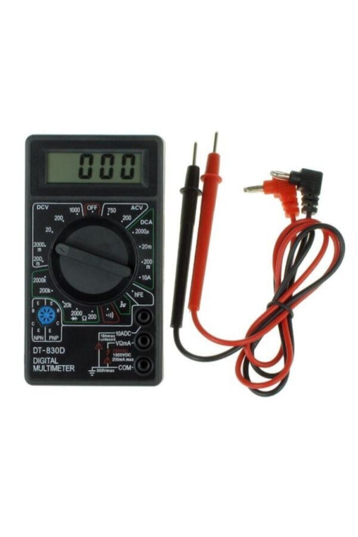 Dijital Multimetre Ölçü Aleti Dt 830d - Multimetre