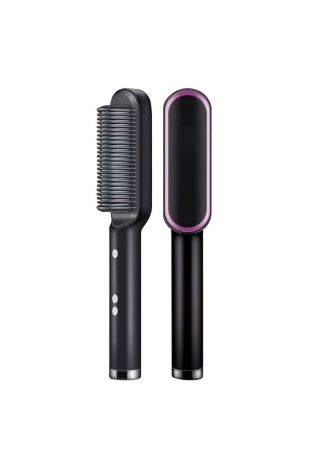 Iyonik Saç Düzleştirici Tarak & Ionic Hair Straightener Comb KARIŞIK - Tek Ebat