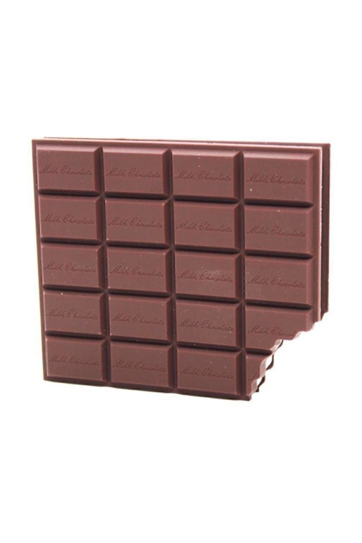 Özel Üretim Lüks Çikolata Şeklinde Kokulu Not Defteri 8,5*10 Cm NoColor-7f356223 - Tek Ebat