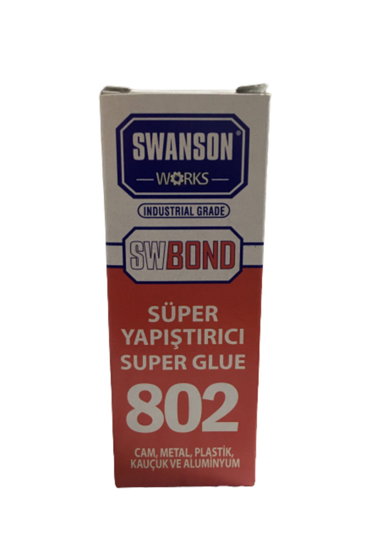 SWbond 802 Süper Hızlı Güçlü Yapıştırıcı 20 Gr