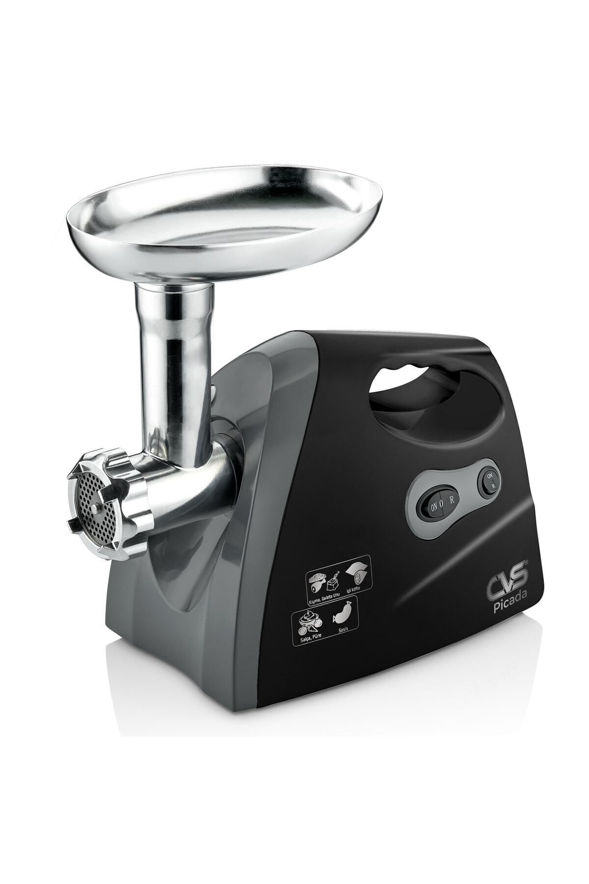 DN 1485 Picada Kıyma Makinesi 2000 Watt - Siyah Siyah - Tek Ebat