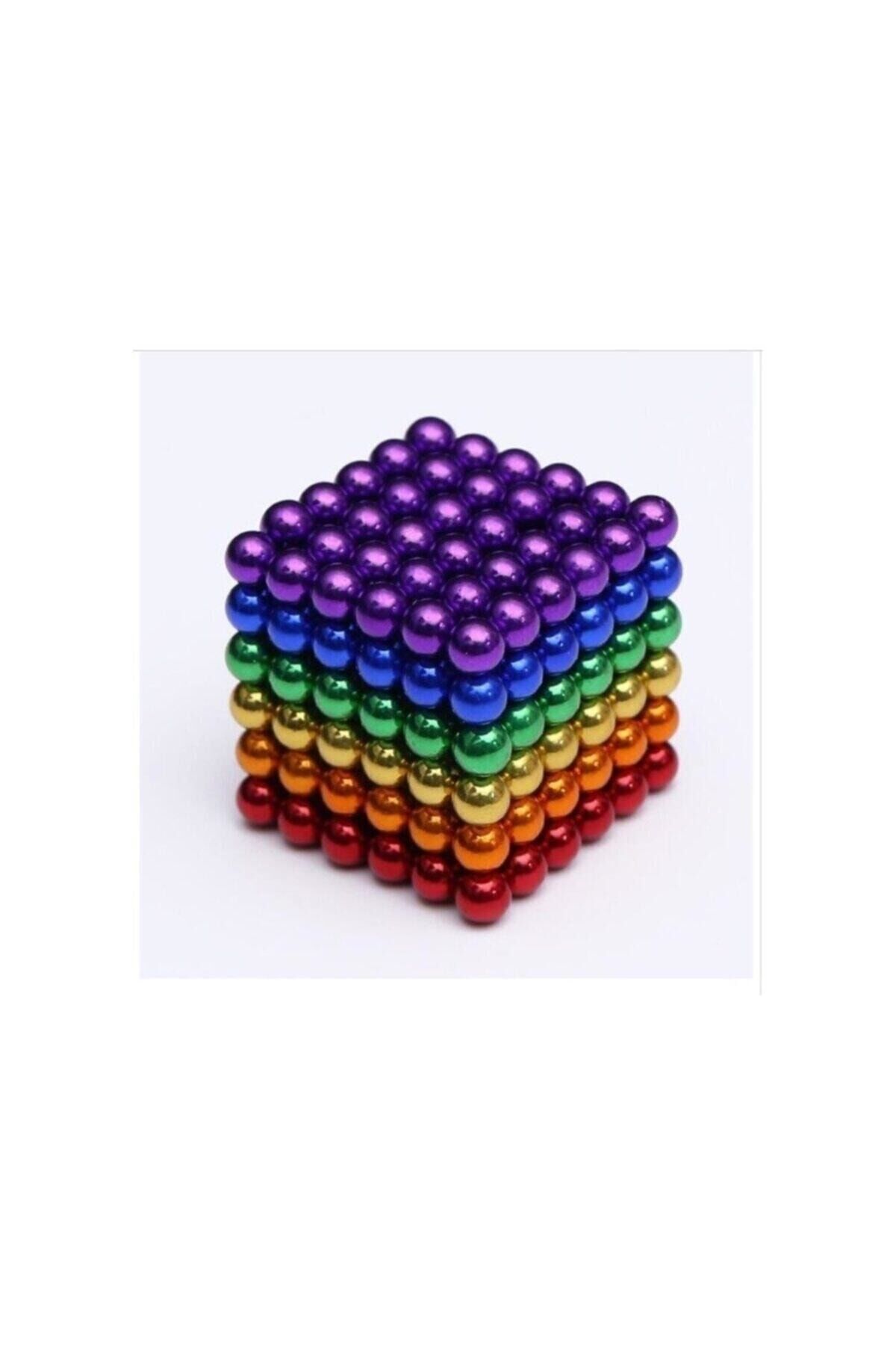 Neo Cube Mıknatıs Küp Renkli Karışık 5 Mm 216 Adet Tek Ebat