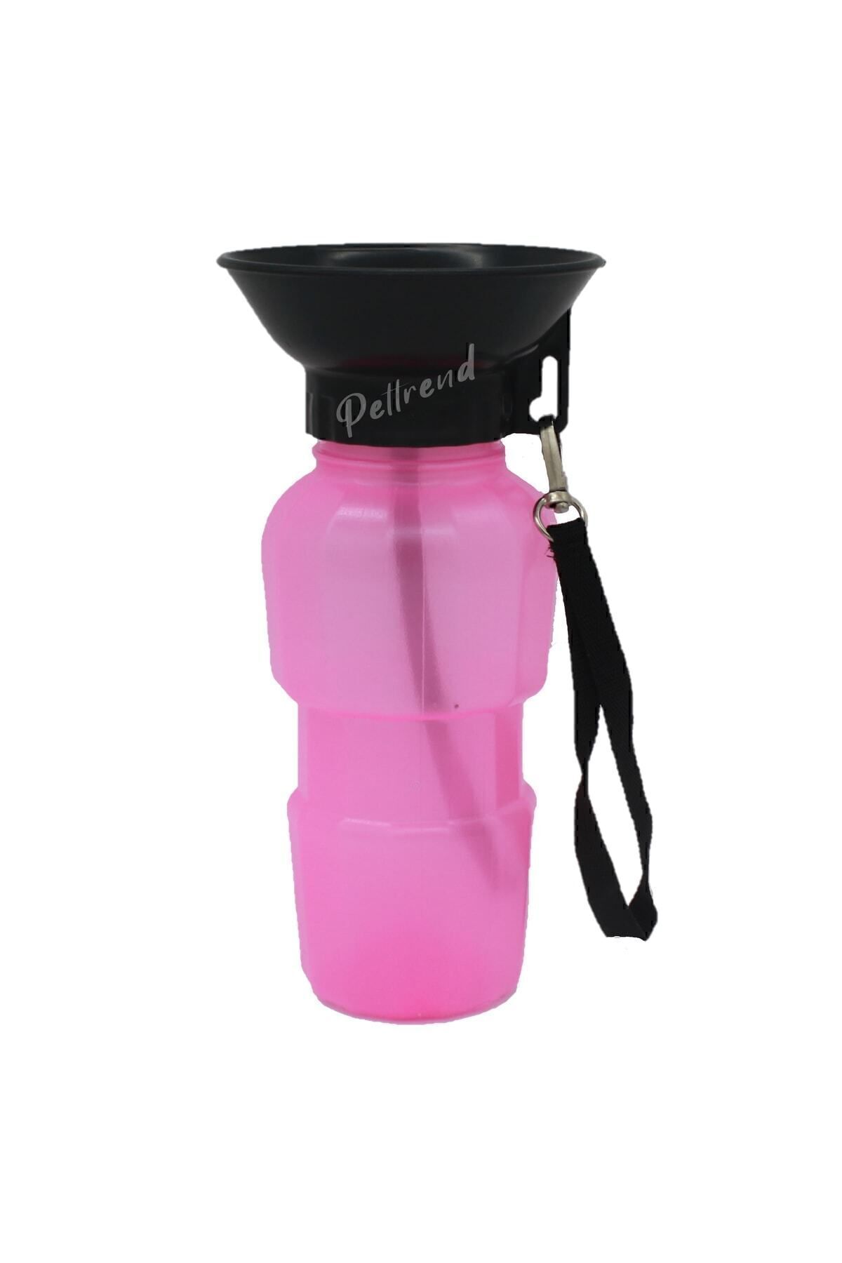 500ml Köpek Seyahat Suluğu Su Şişesi-pembe Pembe - Tek Ebat