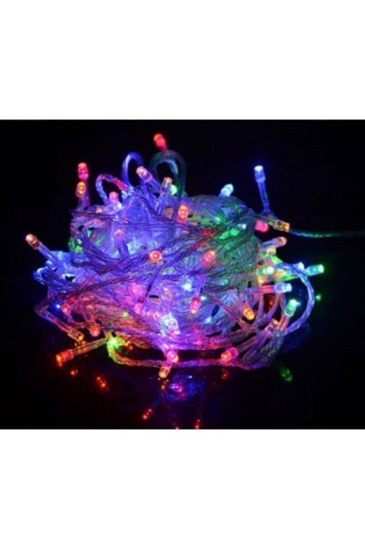 Rgb Renkli Dekoratif Ip Led Işık 10 Metre 100 Ledli Animasyonlu