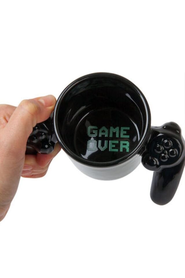 Joystick Game Over Kupa Bardak