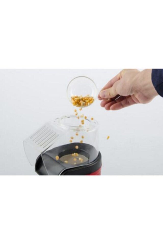 Kırmızı Popcorn Yağsız Mısır Patlatma Makinesi