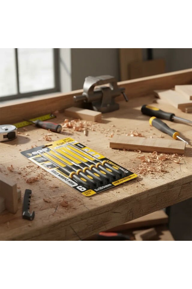 6 PARÇA MİNİ EĞE SETİ 5*180 MM