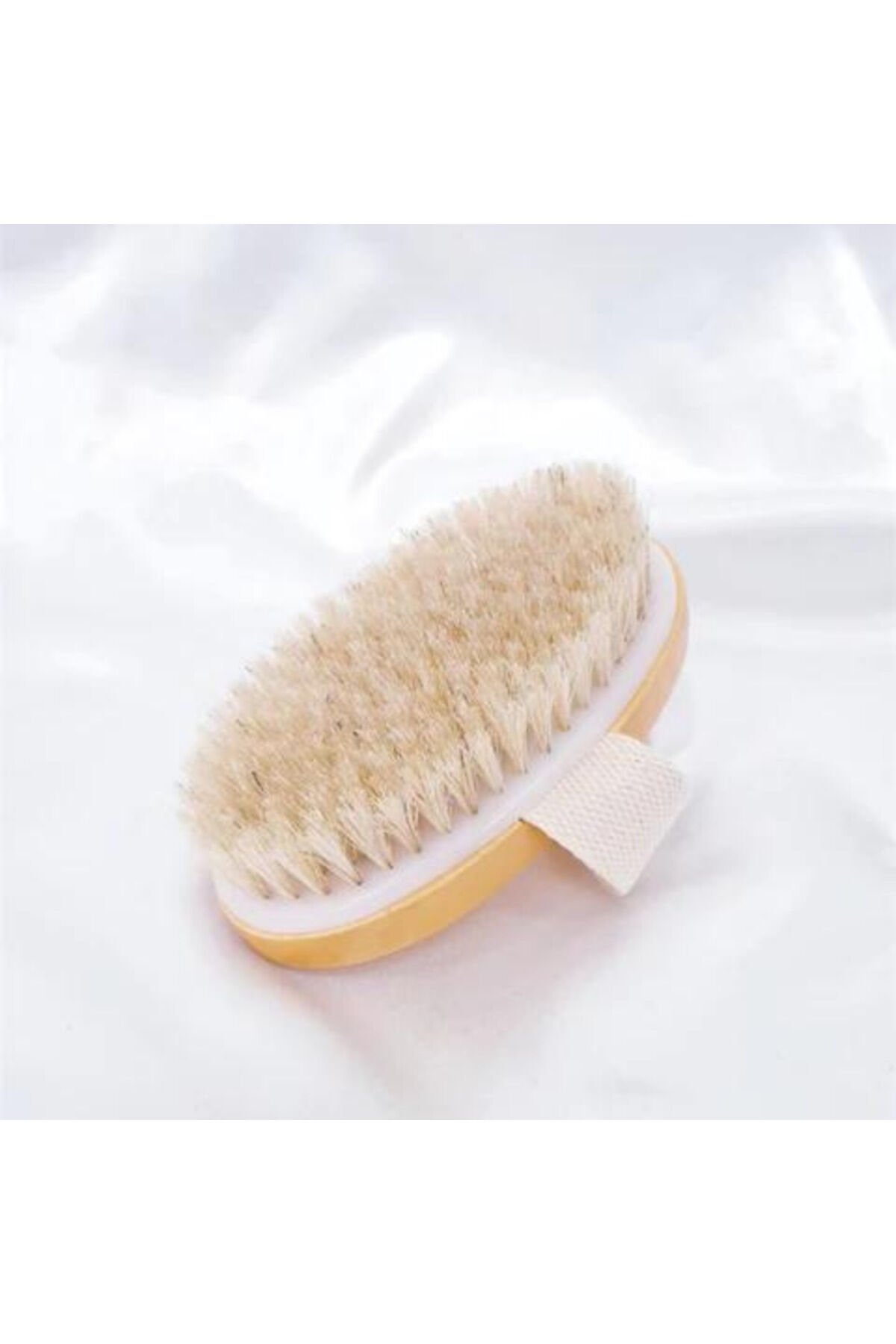 %100 Doğal At Kılı Fırçası Masaj Peeling Selülit Çatlak Giderici Tek Ebat