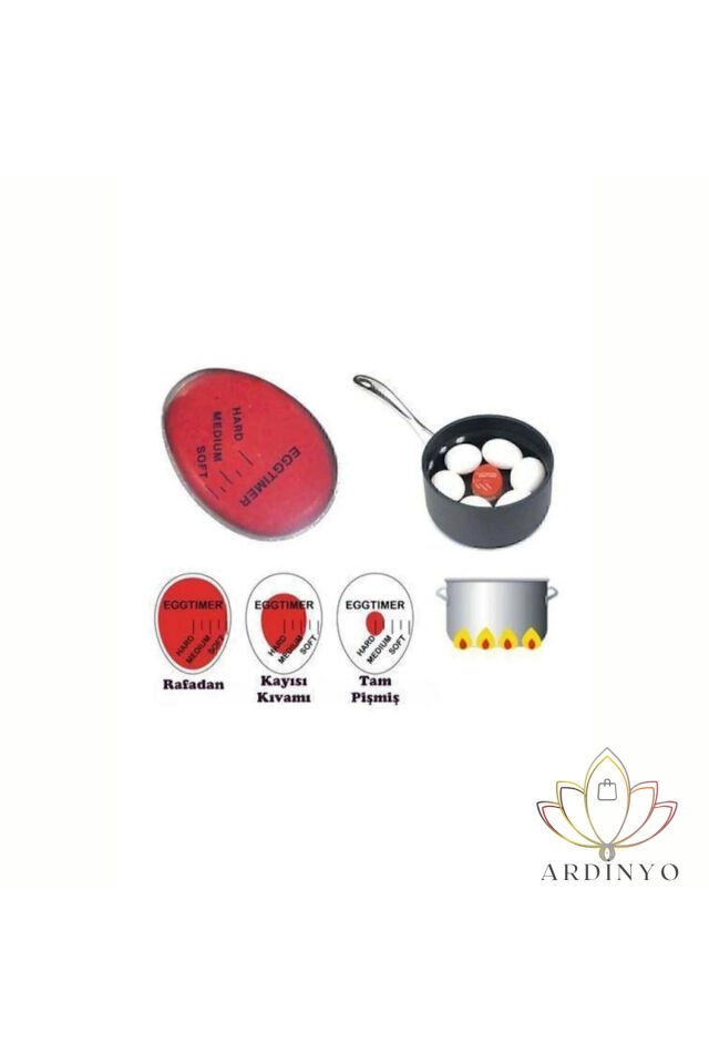 Yumurta Zamanlayıcı Egg Timer Pişirme Haşlama Süresi Aparatı Zaman Ayarlama Göstergesi