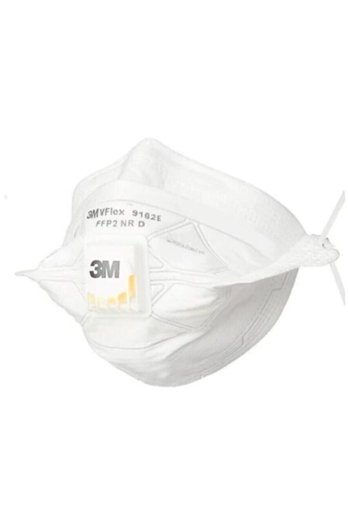 9162 Ffp2 Ventilli Solunum Koruyucu Maske - 15 Adet Tek Ebat