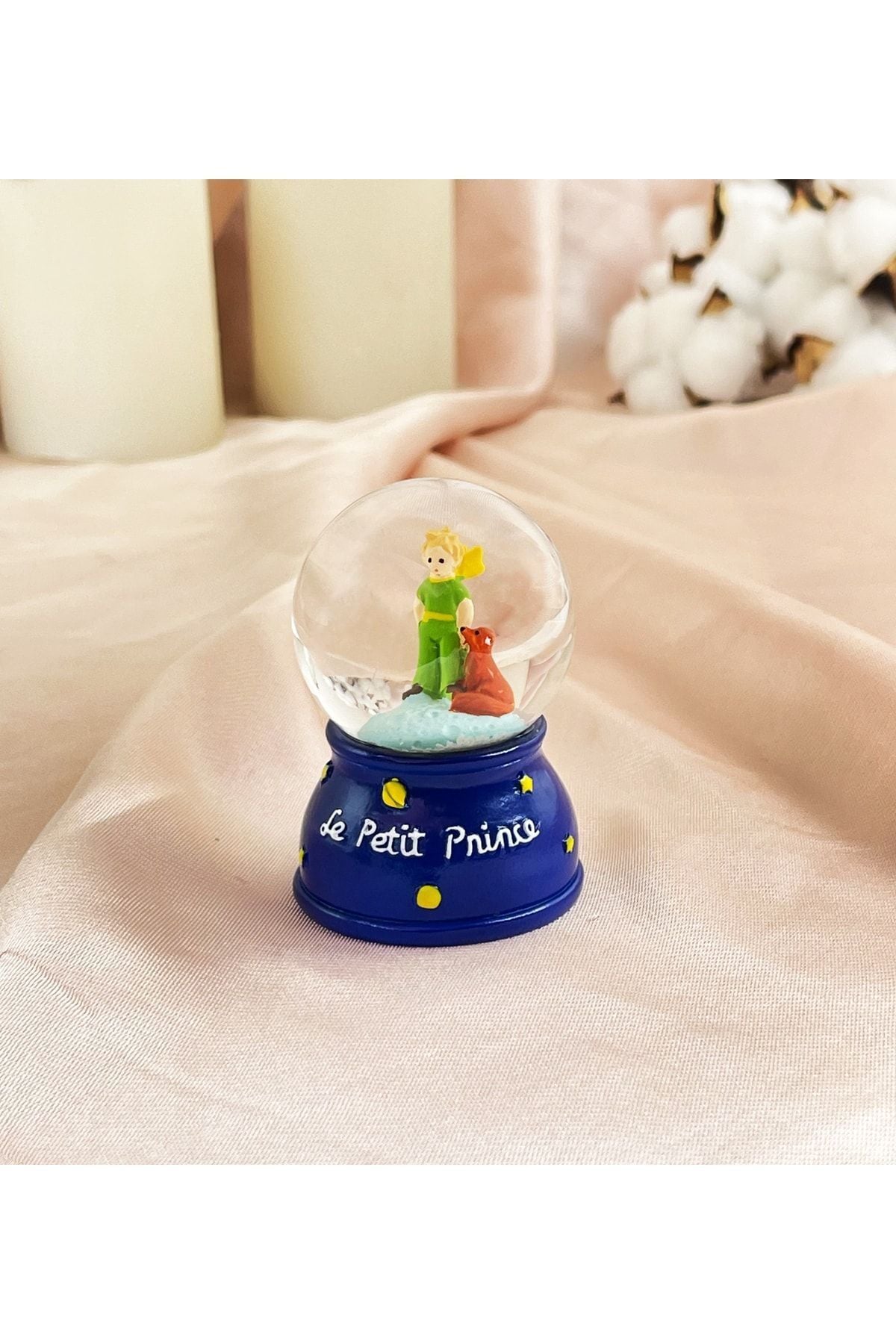 Küçük Prens Mini Işıklı Boy Kar Küresi