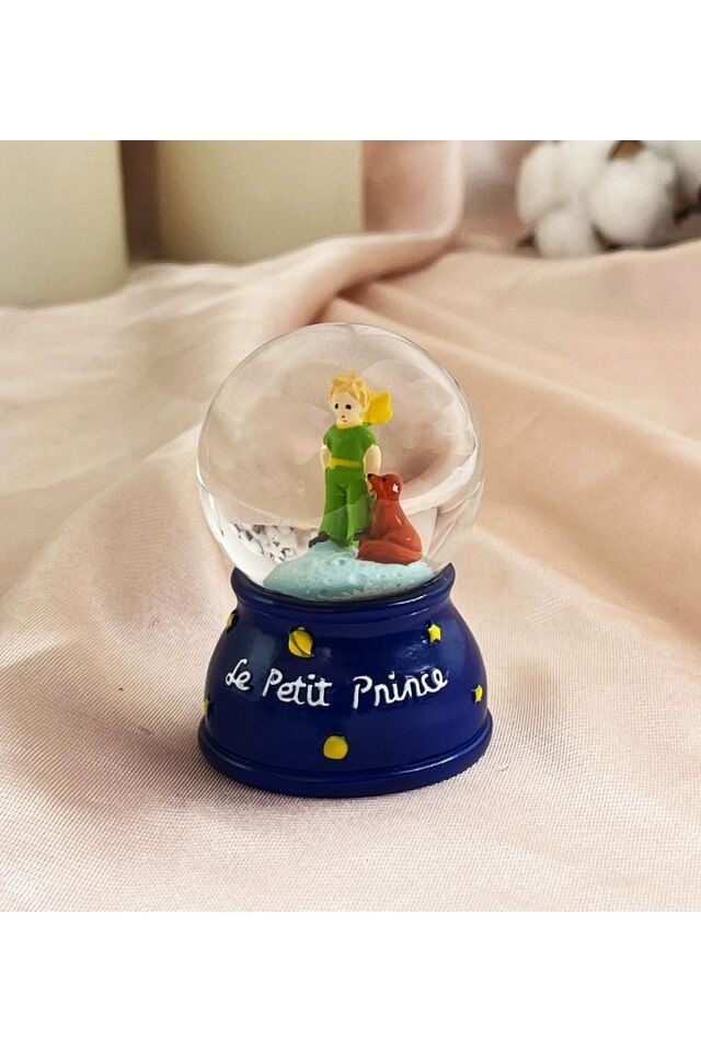 Küçük Prens Mini Işıklı Boy Kar Küresi