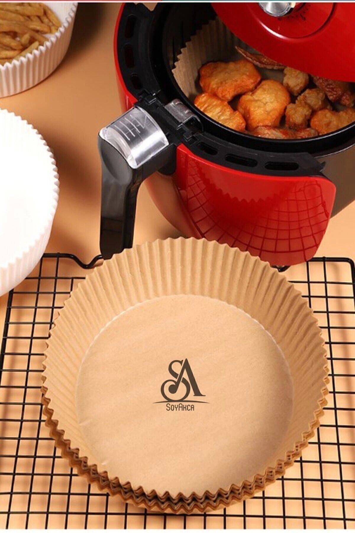 Airfryer (HAVA FRİTÖZÜ) Philips Xiaomi Fritöz Pişirme Kağıdı 50 Adet