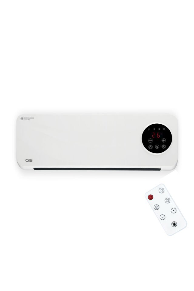 Duvar Tipi Kumandalı Sıcak Soğuk Fanlı Isıtıcı  2000W DN-3053
